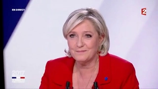 Marine Le Pen dans "15 minutes pour convaincre" sur France 2