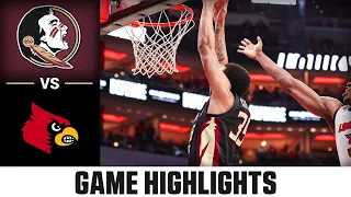 Florida State vs. Louisville Men's Basketball Highlights (2022-23)