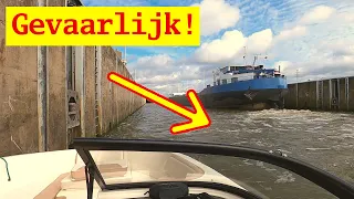 HET GROOTSTE GEVAAR IN EEN SLUIS! | Varen Met Plezier