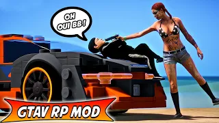 LA NOUVELLE MCLAREN LEGO PUISSANTE DE TOM + LES PROBLEMES COMMENCENT ! GTAV RP MOD #3