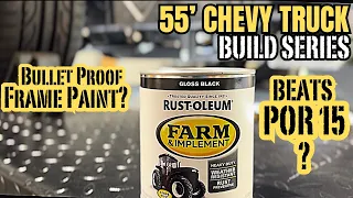 Can a BAD paint job turn out GOOD? (Test & IMPROVE Rustoleum Farm and Implement Paint)