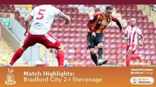MATCH HIGHLIGHTS: Bradford City 2-1 Stevenage