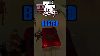 Evolution of getting Busted in a car in GTA Games!!! #shorts #gta #trending