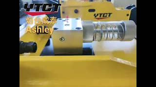 ytct yantai chengtai box type hydraulic rock breaker hammer with auto grease system
