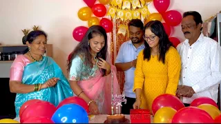 Athige Birthday Celebration & Surprise Gift 🎁 | Dhanushree