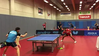 Backhand training session Omar Assar  تدريب الباكهاند عمر عصر