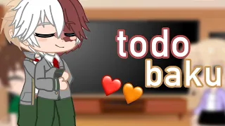 The Bakugo’s react to TodoBaku || Mha/Bnha || TodoBaku || sleepy sloth