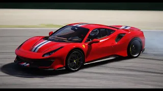 Assetto Corsa Sol 2.0.2 + A3PP Ferrari 488 Pista (Aosta) 1440p