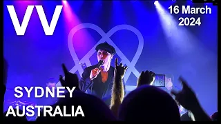 VILLE VALO-Echolocate Your Love & Poison Girl, 16/3/ 2024 in #sydney  #vv #villevalo #heartagram