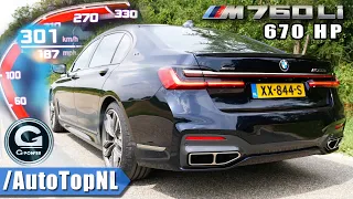 BMW M760Li 670HP G POWER 0-300KM/H ACCELERATION by AutoTopNL