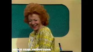 Match Game 74 (Episode 152) (2-22-1974) (Where's The Contestants?) (Bert Convy Drops By)