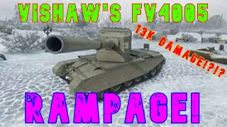 Vishaw's FV4005 Rampage! ll Wot Console - World of Tanks Console Modern Armour