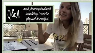 MY ANOREXIA RECOVERY // meal plan // exercise // socialising // Q&A