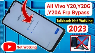 Vivo Y20/Y20g/Y20a/Y20iY12s Frp Bypass / Reset Google Account Lock Android 12 | Without Pc