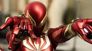 Iron Spider Suit The Amazing Spider-Man 2 Free Roam Gameplay