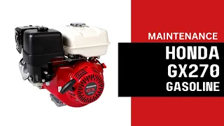 HONDA GX 270 GASOLINE ENGINE MAINTENANCE 🔧⛽ - MPC