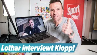 ⚽️Lothar Matthäus übernimmt SPORT BILD: Interview mit Jürgen Klopp