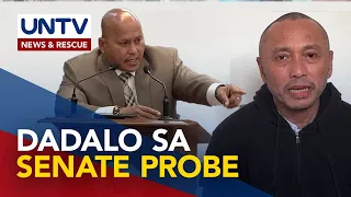 Suspended Rep. Arnolfo Teves, dadalo sa Senate hearing kaugnay ng Degamo slay