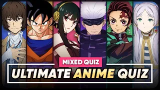 ULTIMATE ANIME QUIZ | Openings, Voices and More