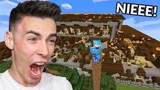 Nieudana wyprawa na LEŚNY DWÓR w Minecraft!