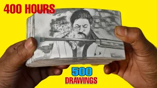 KGF Chapter 2 FlipBook / Yash, Sanjaydutt, Raveena Tondon, Srinidhi shetty |FlipBook Drawing