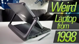 This Strange Retro Laptop Isn't What It Seems