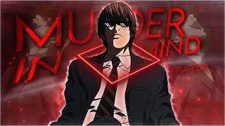 KIRA "Light Yagami" - Murder In My Mind [EDIT/AMV]!