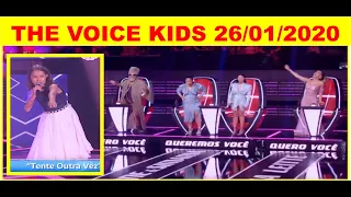 THE VOICE KIDS 2020 | HELLEN SANDY  FAZ SIMARIA DESMAIAR NO THE VOICE KIDS LUCAS MOHALLEM THE VOICE