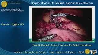 Robotic Bariatric Surgery Revision for Weight Recidivism