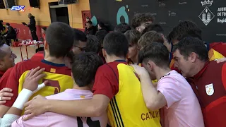 Resum Catalunya sub 16 masculina - Galícia. Fase prèvia del Campionat d'Espanya de futbol sala