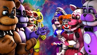 Топ-10:  Лучший Five Nights at Freddy's VS / Война / Борьба анимаций