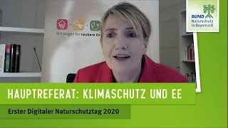 Bayerischer Naturschutztag 2020: Vortrag von Dr. Simone Peter, Bundesverband Erneuerbare Energien