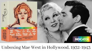 Blu-Ray Unboxing Mae West in Hollywood, 1932-1943 from Indicator