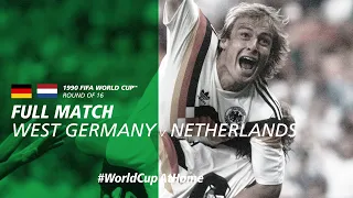 West Germany v Netherlands | 1990 FIFA World Cup | Full Match