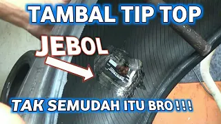 Tambal Ban Tip Top Tak Semudah Yang Anda Lihat, Bayangkan