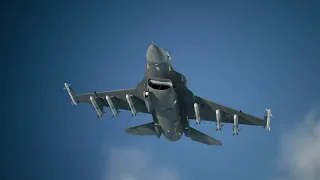 ADVANCED F16 VIPER IN AIR TO AIR BEAST MODE