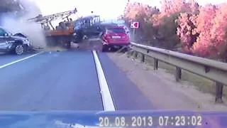 Подборка ДТП и аварий сентябрь 2013 Car accidents september 2013