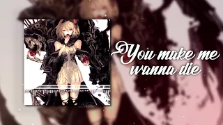 Make Me Wanna Die || Lyrics & Nightcore | The Pretty Reckless [4k]