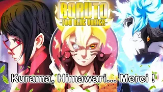 BORUTO DÉBLOQUE LE MODE MOMOSHIKI CONTROL GRÂCE AU CHAKRA DE KURAMA D'HIMAWARI ?! - TWO BLUE VORTEX