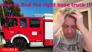 How to find the right base truck for a Expedition vehicle in Europe.