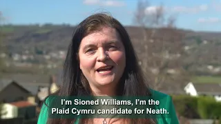 Sioned Williams, Neath and South Wales West - Senedd Cymru Elections 2021