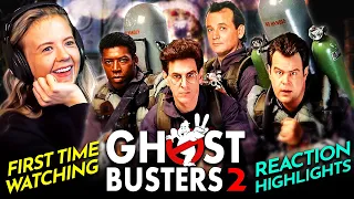 Amelia is busting for GHOSTBUSTERS II (1989) Movie Reaction FIRST TIME WATCHING