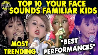 Top 10 Most Trending Your Face Sounds Familiar Kids | The Singing Show TV