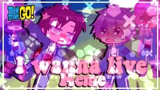 🔫💔I wanna live Meme💔🔫 || ft. Teen Titans Go! || Squid Game || Gacha Club