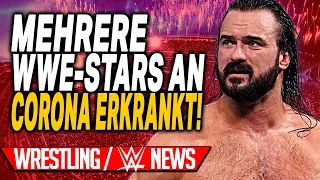 Mehrere WWE Superstars an Corona erkrankt, Grund für Rollins Abwesenheit | Wrestling/WWE NEWS 6/2021