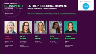 Entrepreneurial Women: Innovation and football business | Be Inspired Conference 2024