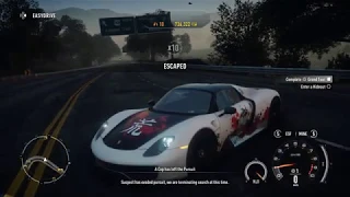 NFS Rivals | Grand Tour: Heat level 10, nighttime, no crashes-run with Porsche 918 Spyder