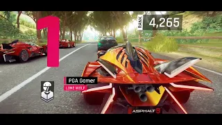 Asphalt 9 God Level Gameplay Legends #165/365 Days Challenge