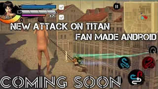 new Attack on Titan fan made android || trailer