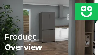 Haier American Fridge Freezer HTF 540DP7 Product Overview | ao.com